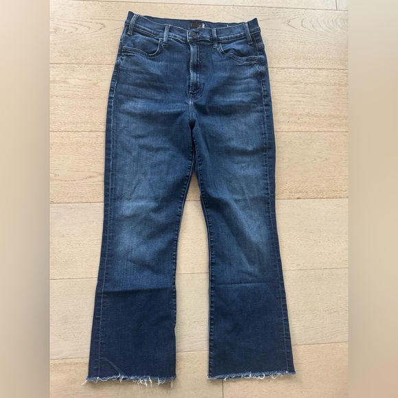 Mother The Hustler Ankle Fray jeans Mint Condition 32 - Picture 4 of 10